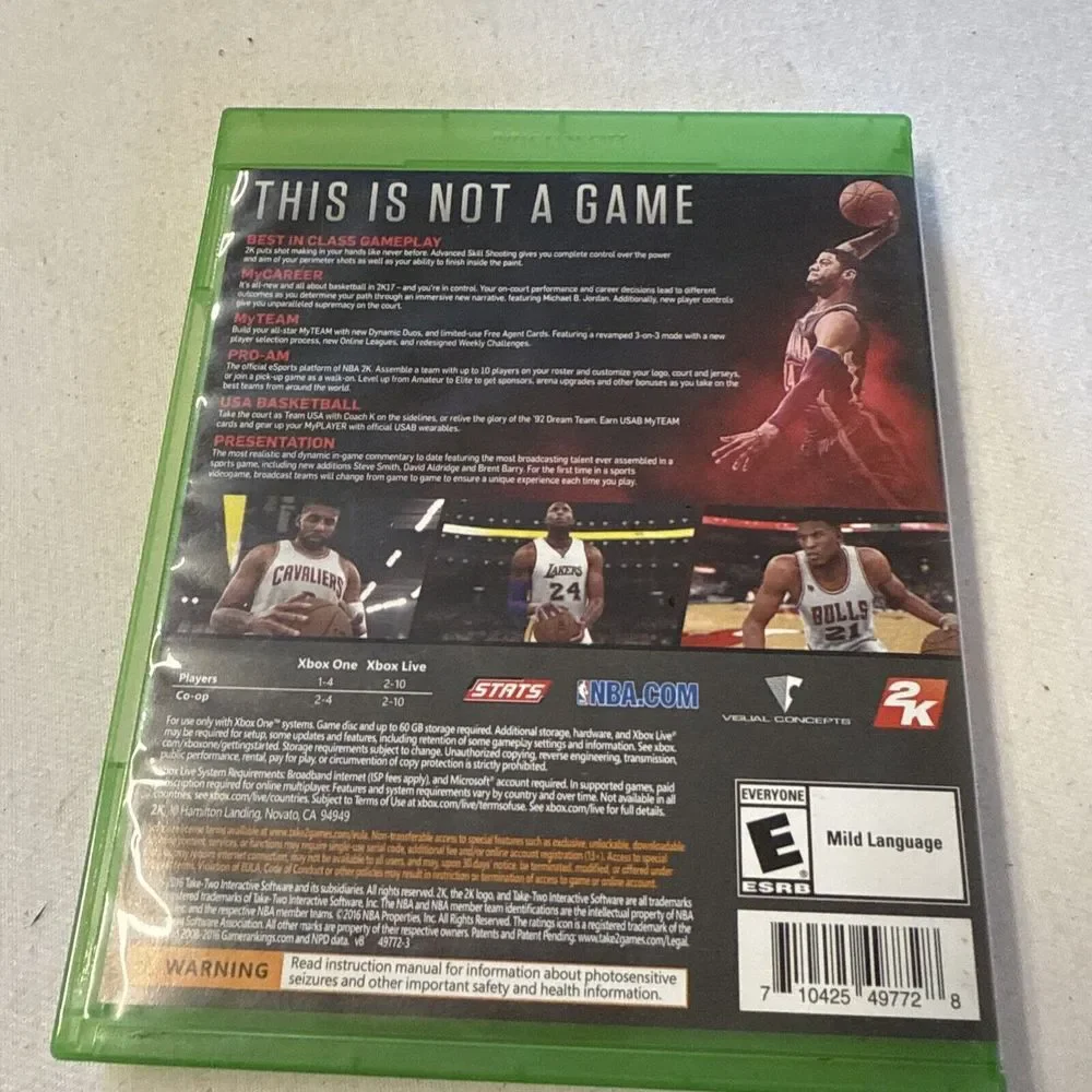 NBA 2K17 For‎ Xbox One - Microsoft Xbox One
